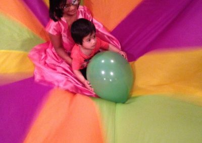 Party parachute activity
